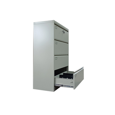 Lateral 4 Drawers Filing Cabinets 0.139cbm OEM Metal For File