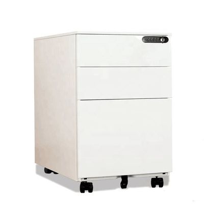 Home Office 3 Drawer 0.7mm Steel Mobile Pedestals