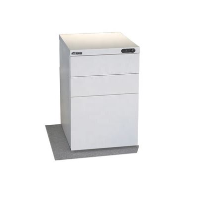 Home Office 3 Drawer 0.7mm Steel Mobile Pedestals