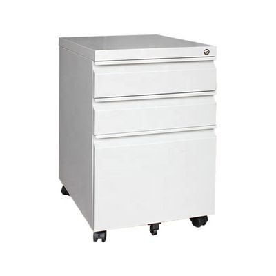 Home Office 3 Drawer 0.7mm Steel Mobile Pedestals