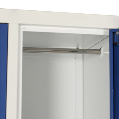 RAL7035 Metal Lockers School Steel Locker Fireproof Light Gray Blue Color
