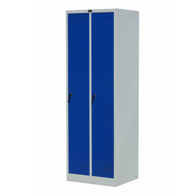 RAL7035 Metal Lockers School Steel Locker Fireproof Light Gray Blue Color