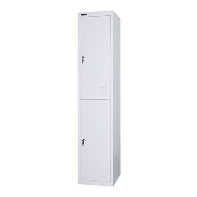 One Line Two Door Metal Lockers For School Gym Workshop