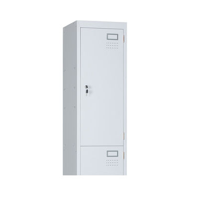 One Line Two Door Metal Lockers For School Gym Workshop