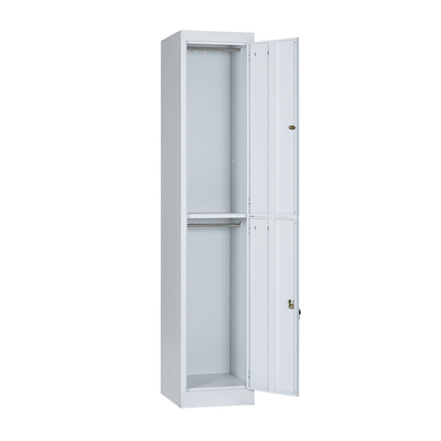 School 2 Doors Small Metal Lockers For Student Storage Wardrobe