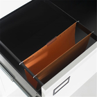 Metal Storage Shallow Depth Filing Cabinet 4 Drawer